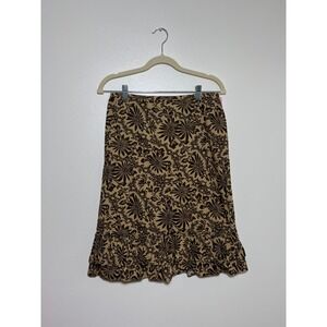 Vintage Fairycore Tiered‎ Skirt midi